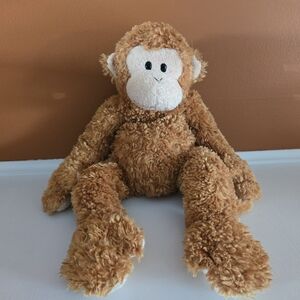 Ty Beanie Buddies Fumbles the Monkey Plush Brown Tan 15” Stuffed Animal 2004